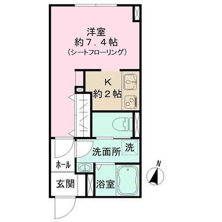 ナナラ千川の物件間取画像